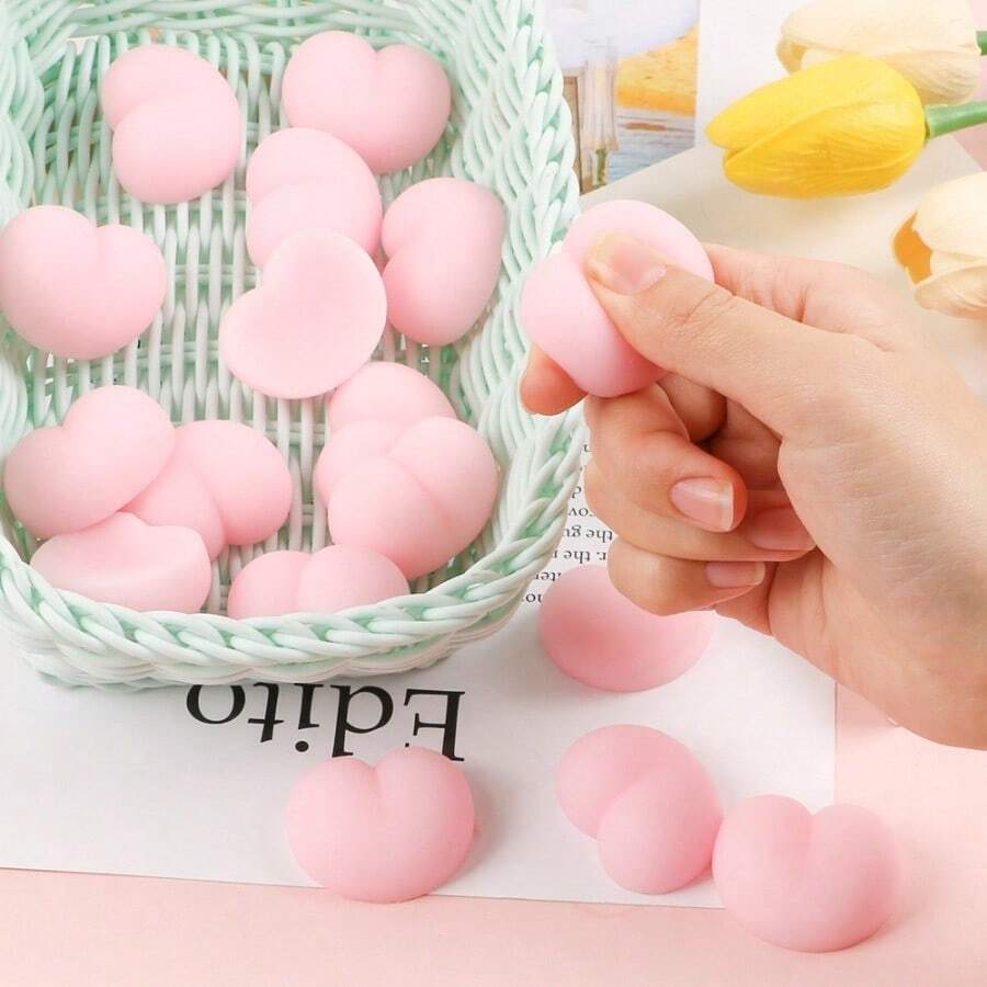 1 món đồ chơi bóp mông bằng cao su mềm dễ thương, đồ chơi bóp vui nhộn, đồ chơi cảm giác siêu mềm, đàn hồi chậm, đồ chơi giảm căng thẳng và lo âu cho người lớn. - Một cỡ - Xem 1