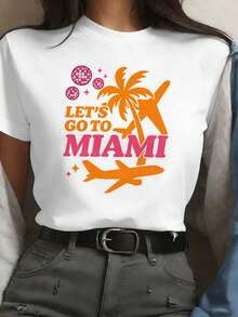Women T-Shirts - White - View 1