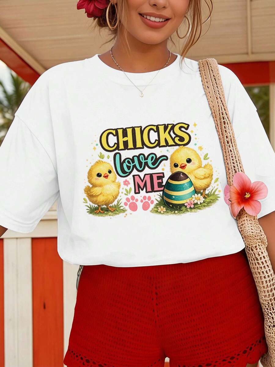 Women T-Shirts - White - View 1