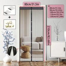 Màn ngăn chống muỗi dày dặn, lưới chắn mật độ cao, gắn nam châm tức thì, phù hợp với mọi không gian nhà mà không cần khoan. - Mặt tiền cửa hàng kẻ sọc - Xem 8