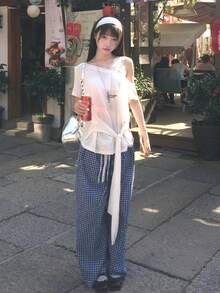 Women Tops - White - View 4