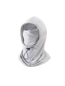 1pc Unisex Sun Protection Face Mask Hat Integrated Summer Sun Hat Full Face Ice Silk Breathable Neck Gaiter Driving Cycling Face Cover Neck Guard, Suitable For Daily Outings Shopping Travel Sun Protection - B - View 17