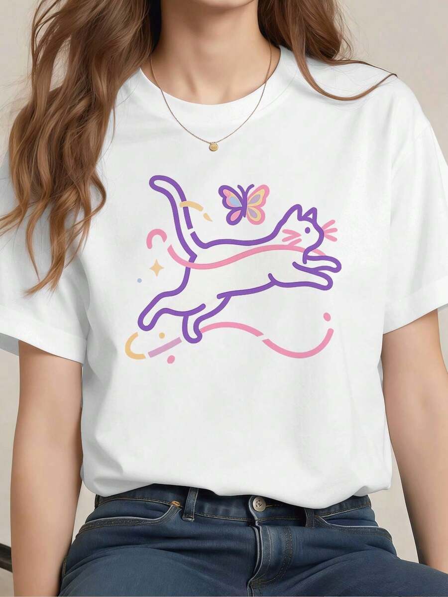Women T-Shirts - White - View 1