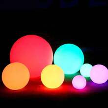 1PC 15CM RGB LED Ball Light, Remote Control Garden Lawn Lamp, Waterproof Outdoor Floor Light, Swimming Pool Wedding Party Home Holiday Atmosphere Decoration - Y108 - View 8