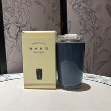 Bình giữ nhiệt 240ml, cốc cà phê màu trắng sữa, bình nước giữ nhiệt, cốc du lịch bằng thép không gỉ, cách nhiệt chân không dùng cho ô tô. - Nhiều màu - Xem 13