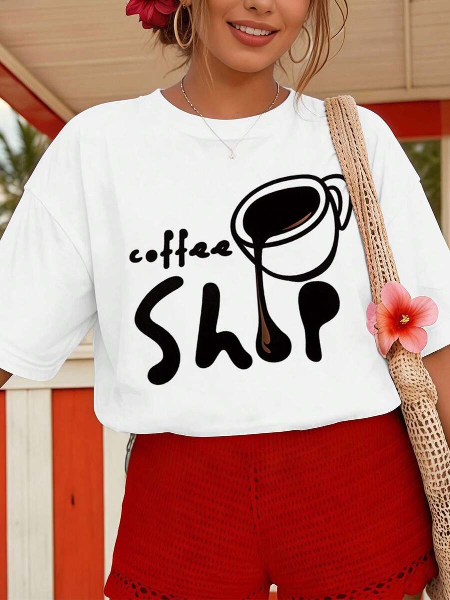 Women T-Shirts - White - View 1