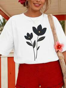 Women T-Shirts - White - View 1