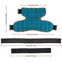 Hailicare Cold/Hot Compress Shoulder Pack, Reusable Shoulder Wrap With Self-Absorbing Polymer Material, Polymer Resin Shoulder Support For Relaxation & Comfort - Navy Blue - View 10