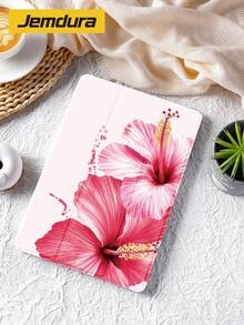 Ốp bảo vệ máy tính bảng 10.2 inch họa tiết hoa dâm bụt hồng, tương thích với Apple 10.2" 2021/2020, thế hệ thứ 9/10, Pro 11" 2025, Galaxy Tab A8 10.5" 2022, Matepad 10.4", chống sốc, có khe cắm bút cảm ứng, hỗ trợ chế độ ngủ/thức, quà tặng ngày Valentine. - Nhiều màu - Xem 3