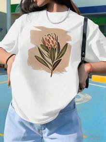 Women T-Shirts - White - View 1