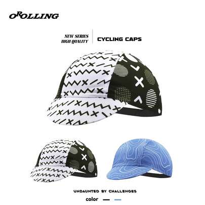 Vintage Bicycle Sports Cap, Breathable Quick-Dry Sports Cap, Running Cycling Cap