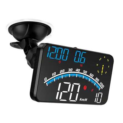 5,5 Polegadas Visor Head-Up Digital GPS Atualizado, Adequado para Todos os Modelos de Veículos