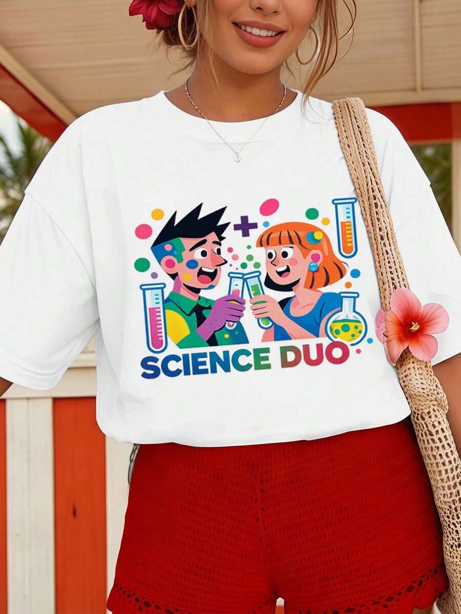 Women T-Shirts - White - View 1