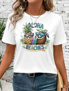 Women T-Shirts - White - View 1