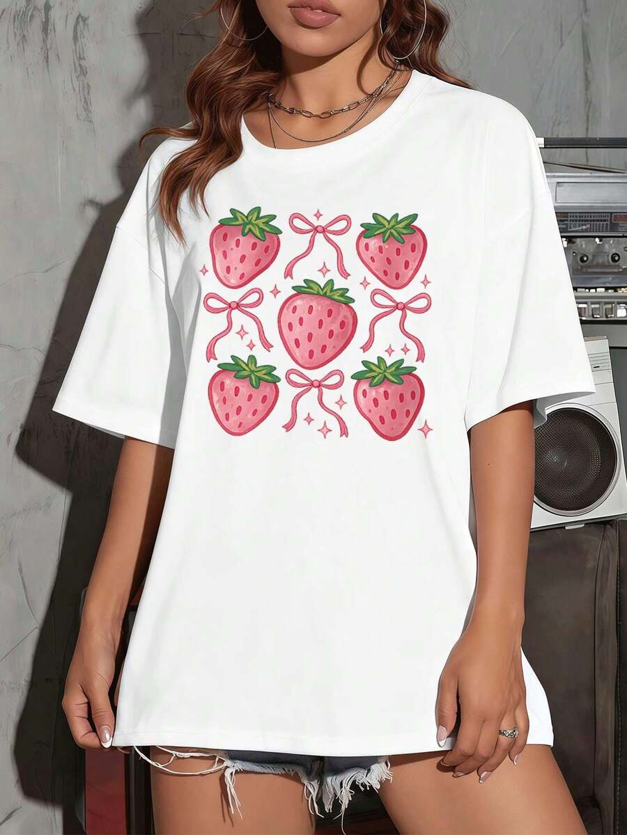 Women T-Shirts - White - View 1