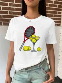 Women T-Shirts - White - View 2