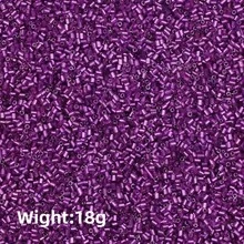 1 Túi hạt cườm thủy tinh tráng bạc 2/3mm, hạt cườm thủy tinh dùng cho thêu chữ thập, làm vòng tay, vòng cổ, bông tai thủ công. - Ngọc trai hỗn hợp - Xem 28
