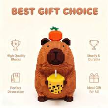 2026 New Kopala Modular Building Blocks Educational Assembly Toy, Meerkat Puzzle Home Decor, Animal Series, Halloween And Christmas Gift - Multicolor - View 2