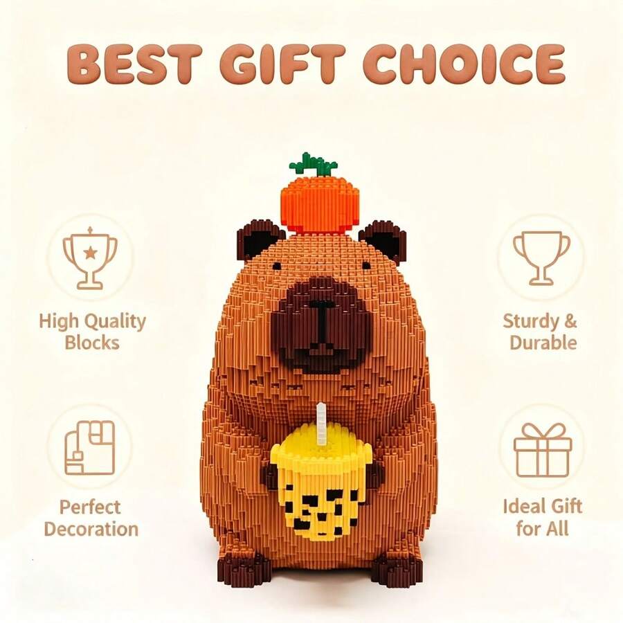 2026 New Kopala Modular Building Blocks Educational Assembly Toy, Meerkat Puzzle Home Decor, Animal Series, Halloween And Christmas Gift