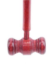 1pc Wooden Judge Gavel, Gavel Model, Durable And Fall-Proof, Wooden Handicrafts, Suitable For Moot Court, Family Games, Birthday Gifts - Hammer - View 7