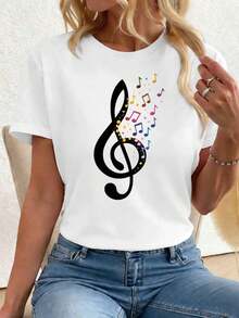 Women T-Shirts - White - View 1