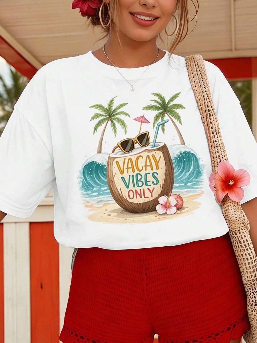 Women T-Shirts - White - View 1