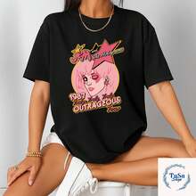 Women T-Shirts - Black - View 1