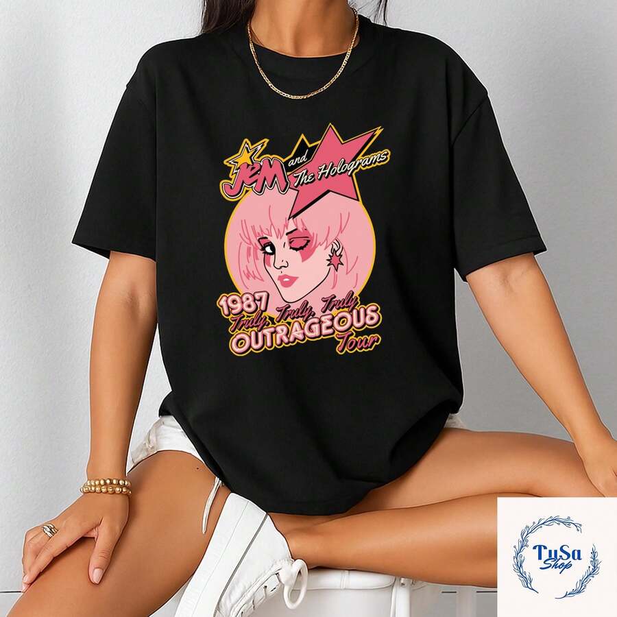 Women T-Shirts - Black - View 1
