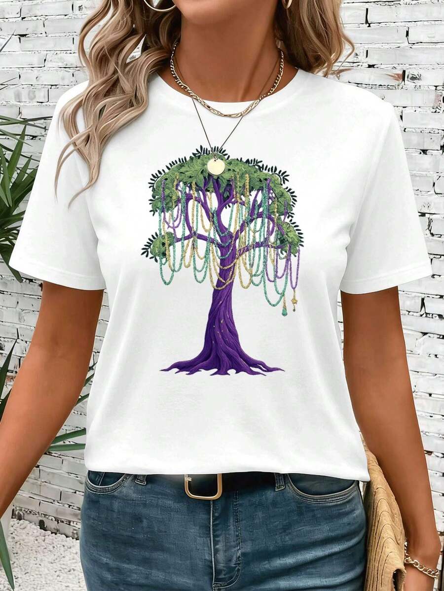Women T-Shirts - White - View 1