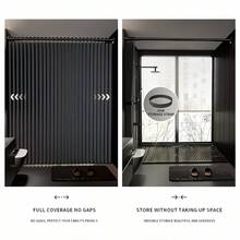 1 Tấm Rèm Lá Nga Gấp Gọn | Rèm Ngăn Cách Chống Gió | Bao gồm Móc Treo và Dây Buộc | Thiết Kế Sợi Polyester Hiện Đại | Thích Hợp Cho Phòng Khách, Phòng Ngủ và Nhà Bếp | Có Nhiều Màu Sắc và Kích Thước | Thiết Kế Dễ Bảo Quản | Rèm Phòng Khách Thanh Lịch | Rèm Ngăn Cách Phòng Ngủ | Thiết Kế Gấp Gọn | Chất Liệu Mềm Mịn (200cm*150cm, 200cm*100cm) - Rèm tắm từ tính - Xem 6