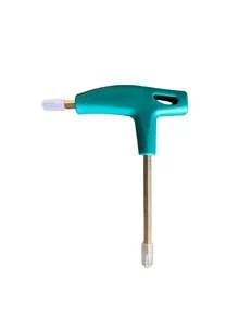 1pc Golf Wrench, Golf Club Tool, Stainless Steel Golf Torque Wrench T20 And T25 Dual-Head Universal Golf Wrench Tool, Golf Club Adjustment Tool T20 T25 Weight Adapter, Green - Green - View 8