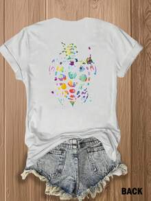 Women T-Shirts - White - View 3