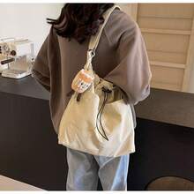 Backpacking & Camping Storage Bags - Off-white With Pendant (with Back Zipper) - View 3