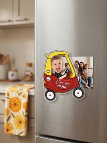 Customized Photo Refrigerator Sticker, Personalized Refrigerator Magnet, Customized Face Cartoon Sticker With Name, 3D Custom Photo Magnets, Save The Date Magnets For Kitchen Decor Souvenir, Wedding Favors - Multicolor - View 28
