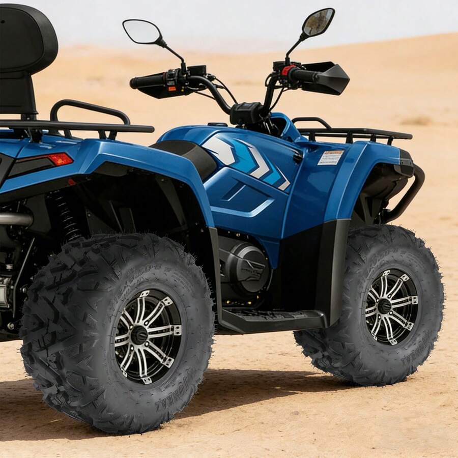 ATV Tires, 18x9.50-8 ATV Tires, 2 Pack Mower Tire - A - View 1