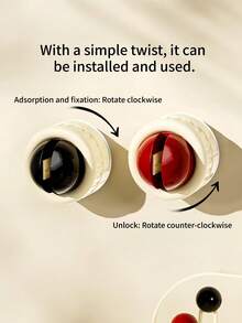 1pc Spherical Knife Sharpener,Features A Suction Cup At The Bottom For Attachment To Smooth Surfaces. Suitable For All Types Of Knives. Sharpener, Kitchen Decoration, Kitchen Accessory, Scissor Sharpener, Kitchen Essential, Kitchen Knife. - Multicolor - View 5