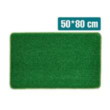 AURA DECO - Felpudo de Césped Artificial Premium para Entrada, Alfombra de Hierba Sintética de Alta Densidad, Decoración Realista para Interior y Exterior, Varios Tamaños - Césped artificial - Ver 4