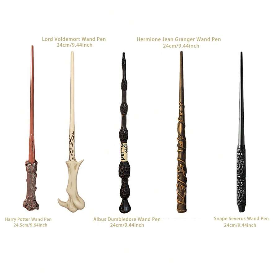 Bút hình đũa phép chủ đề Harry Potter & Hermione Granger, dụng cụ viết được thiết kế tỉ mỉ, vật dụng cần thiết cho trường học, quà tặng cho các bữa tiệc phù thủy và bộ sưu tập của người hâm mộ. - A - Xem 1