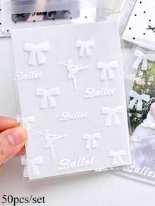 Bộ 50 chiếc bao đựng ảnh trong suốt, tự dính, dùng để bảo vệ ảnh thần tượng, túi đựng ảnh có khóa kéo, túi quà tặng. - Nhiều màu - Xem 6