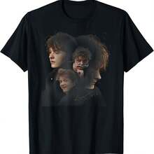 Lewis Capaldi Photo Montage T-Shirt - Black - View 1