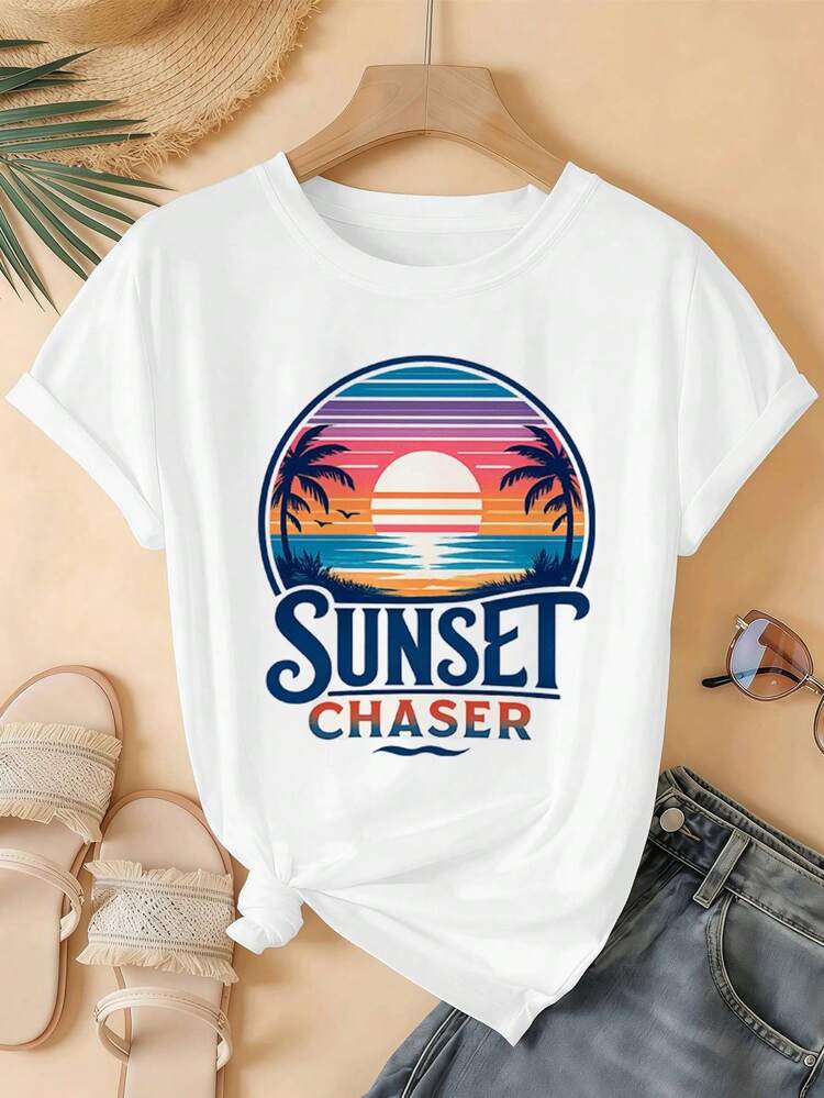 Women T-Shirts - 白色 - 查看 2