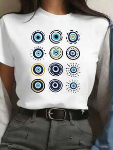 Women T-Shirts - White - View 1