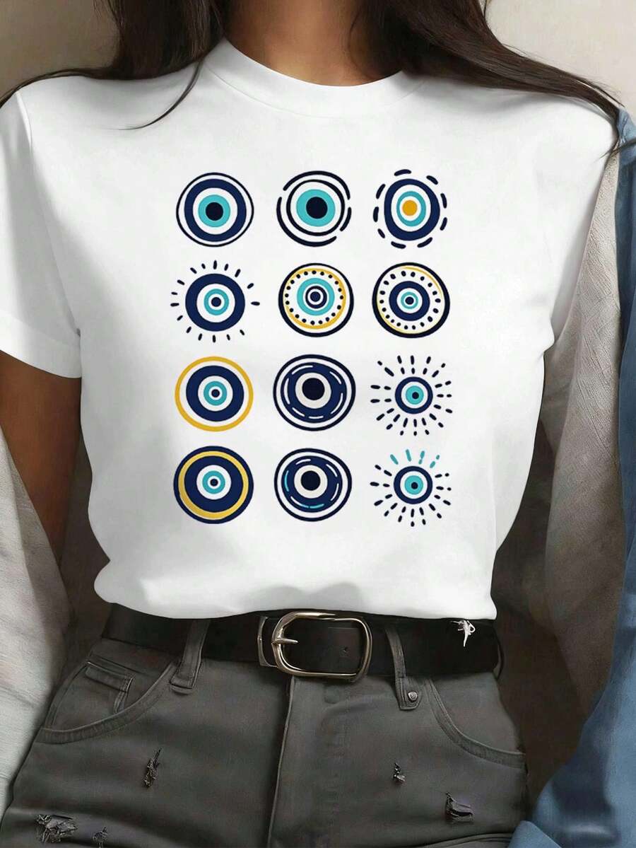 Women T-Shirts - White - View 1