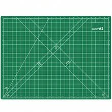 Self Healing Cutting Mat 18"X24", A2, Rotary Fabric Cutting Mat For Sewing, Quilting, Crafts & DIY, Double Sided Green - Green - View 6