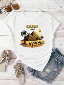 Women T-Shirts - White - View 2