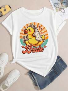 Women T-Shirts - White - View 2