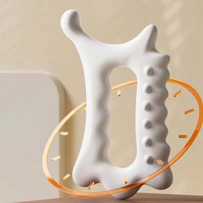Silicone Gua Sha Massage Board, Full Body Massage Tool, Facial & Neck Scraping Massager, Home Health Care Tool