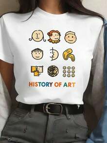 Women T-Shirts - White - View 1