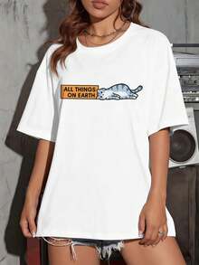 Women T-Shirts - White - View 1