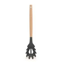 Pinzas de silicona para pasta, colador de olla, cuchara escurridora de pasta antiadherente, utensilios de cocina - Multicolor - Ver 8